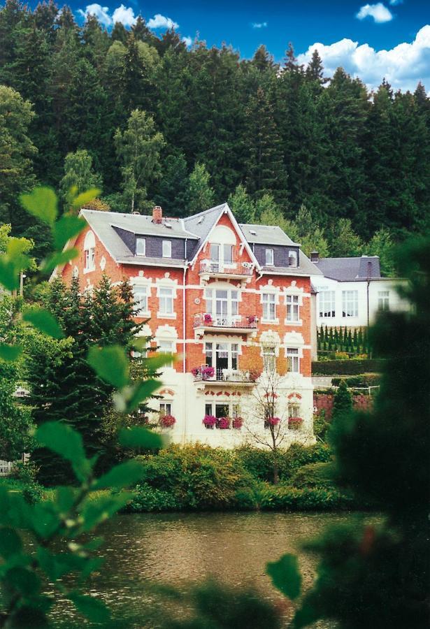 Hotel-Pension Schloss -Miramar Bad Elster Exterior foto